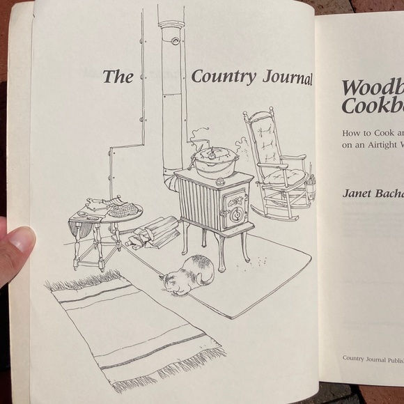 1981 The Country Journal Woodburner's Cookbook Homesteading Woodstove Recipes - Picture 10 of 12